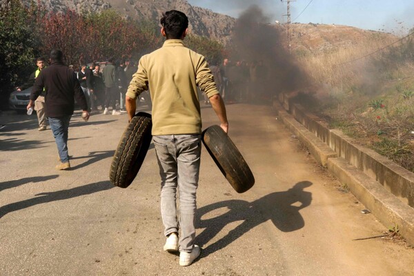 Israeli Airstrike in Nabatieh Injures 14