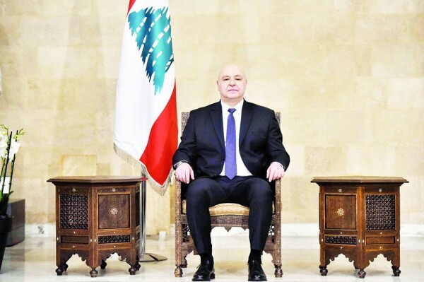 Lebanese President contacts U.S. ambassador
