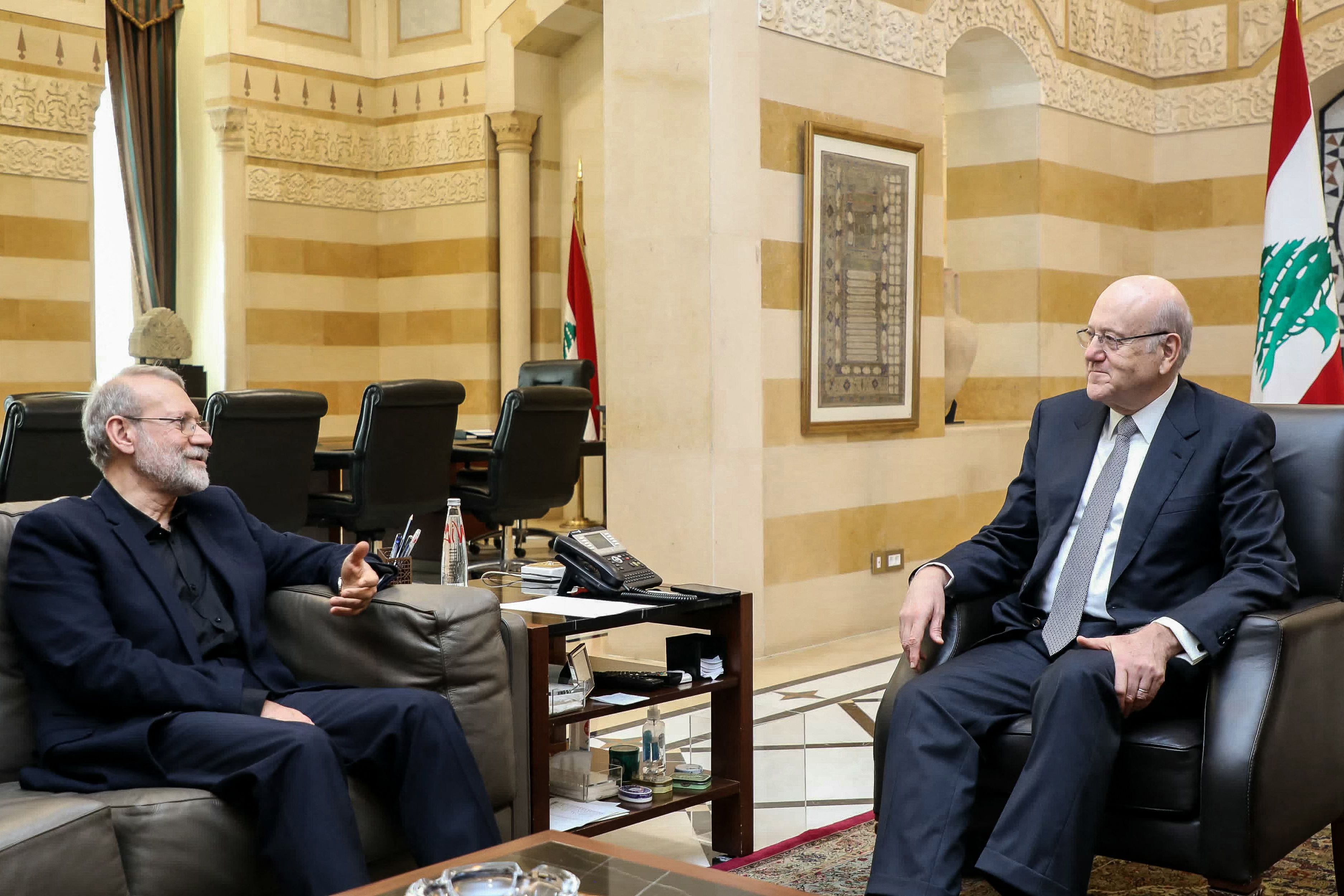 Lebanon's Speaker of Parliament Reviews U.S. Proposal